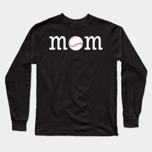 Baseball Mom Long Sleeve T-Shirt